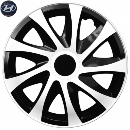 Kołpaki Samochodowe Draco 14" Hyundai + Emblemat