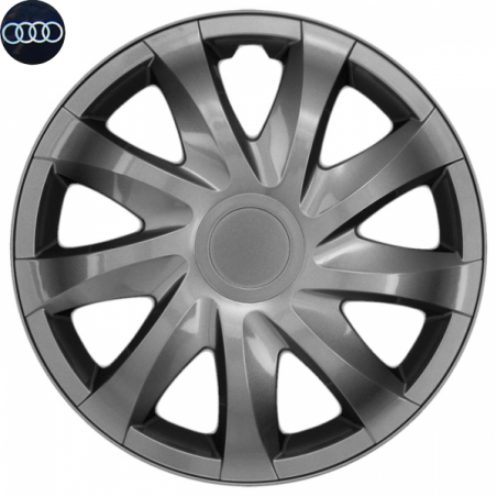 Kołpaki Samochodowe Draco 13" Audi + Emblemat
