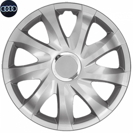 Kołpaki Samochodowe Drift 13" Audi + Emblemat