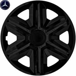 Kołpaki Samochodowe Action 14" Mercedes + Emblemat