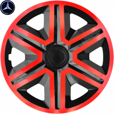 Kołpaki Samochodowe Action 14" Mercedes + Emblemat