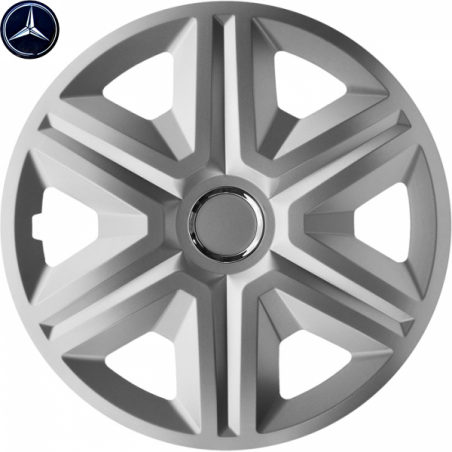 Kołpaki Samochodowe Fast 14" Mercedes + Emblemat