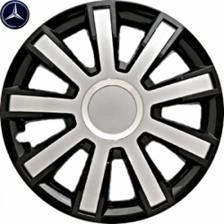 Kołpaki Samochodowe Flash 14" Mercedes + Emblemat