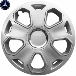 Kołpaki Samochodowe Opal 14" Mercedes + Emblemat