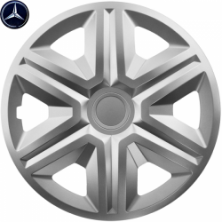 Kołpaki Samochodowe Action 15" Mercedes + Emblemat