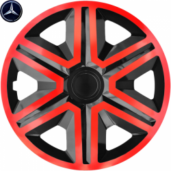 Kołpaki Samochodowe Action 15" Mercedes + Emblemat