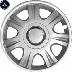 Kołpaki Samochodowe Jersey 16" Mercedes + Emblemat