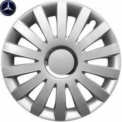 Kołpaki Samochodowe Sail 16" Mercedes + Emblemat