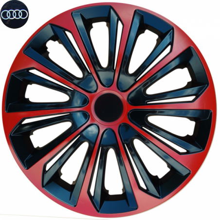 Kołpaki Samochodowe Strong 15" Audi + Emblemat