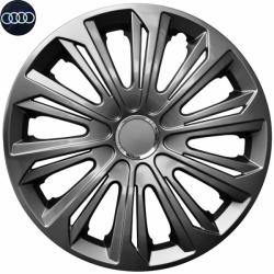 Kołpaki Samochodowe Strong Ring 15" Audi + Emblemat