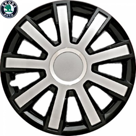 Kołpaki Samochodowe Flash 14" Skoda + Emblemat