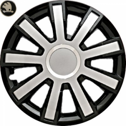 Kołpaki Samochodowe Flash 16" Skoda(nowa) + Emblemat