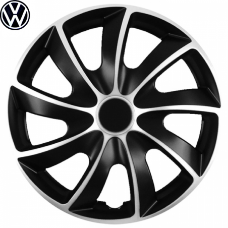Kołpaki Samochodowe Quad 13" Volkswagen + Emblemat