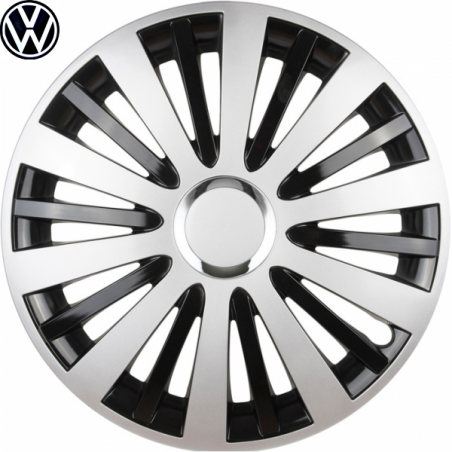 Kołpaki Samochodowe Falcon 15" Volkswagen + Emblemat