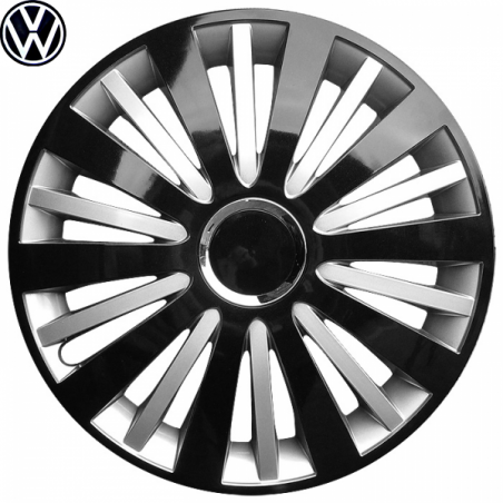 Kołpaki Samochodowe Falcon 15" Volkswagen + Emblemat