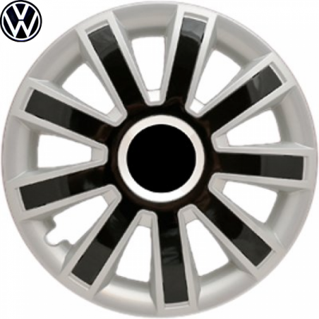 Kołpaki Samochodowe Flash 15" Volkswagen + Emblemat