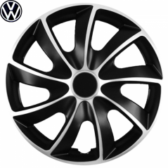 Kołpaki Samochodowe Quad 15" Volkswagen + Emblemat